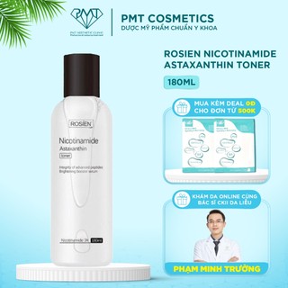 Toner Trắng Sáng Da Rosien Nicotinamide Astaxanthin Toner 180ml