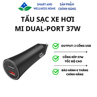 Tẩu Sạc Xe Hơi Mi Dual-Port 37W - Bảo hành 6 tháng