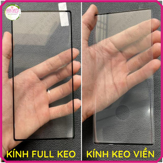 Kính cường lực Samsung Note 10 / Note 10+ full màn, full keo, keo viền