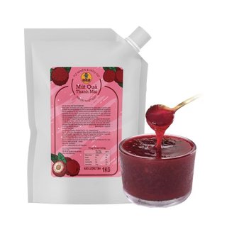 Mứt thanh mai Mao Mao 1kg trà hoa quả