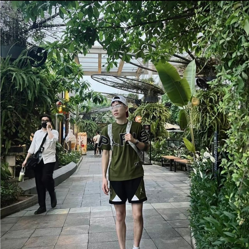 Áo Nam Nữ JOR.DAN PARIS Xanh Rêu Hottred 2024 Chất Liệu Cotton Cao Cấp Thoáng Mát 99 | BigBuy360 - bigbuy360.vn