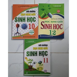 Sách - combo bồi dưỡng học sinh giỏi sinh học 10 - 11 - 12 - phan khắc nghệ