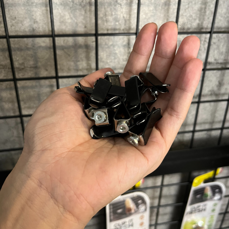 Kẹp Kim Loại Thay Thế Kẹp Gió Kim Bằng Nhựa, Chắc Chắn Dễ Dàng Lắp Đặt 5