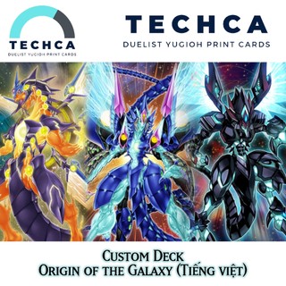 Bài In Tiếng Việt - Bộ bài Yugioh - Structure Deck - Origin of the Galaxy