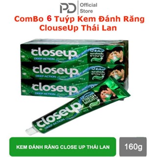 Combo 6 Tuýp Kem đánh răng Closeup Thái Lan