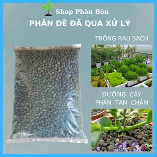 Phân dê đã qua xử lý chuyên cho hoa lan, cây kiểng, rau sạch