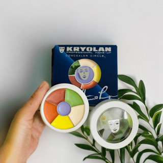  Triệt Sắc Che Khuyết Điểm Kryolan Size Mini 6 ô Màu  có chiết lẻ  