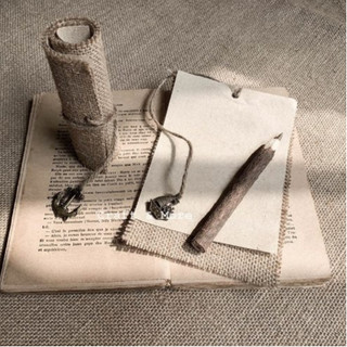 Thiệp handmade vintage vải bố