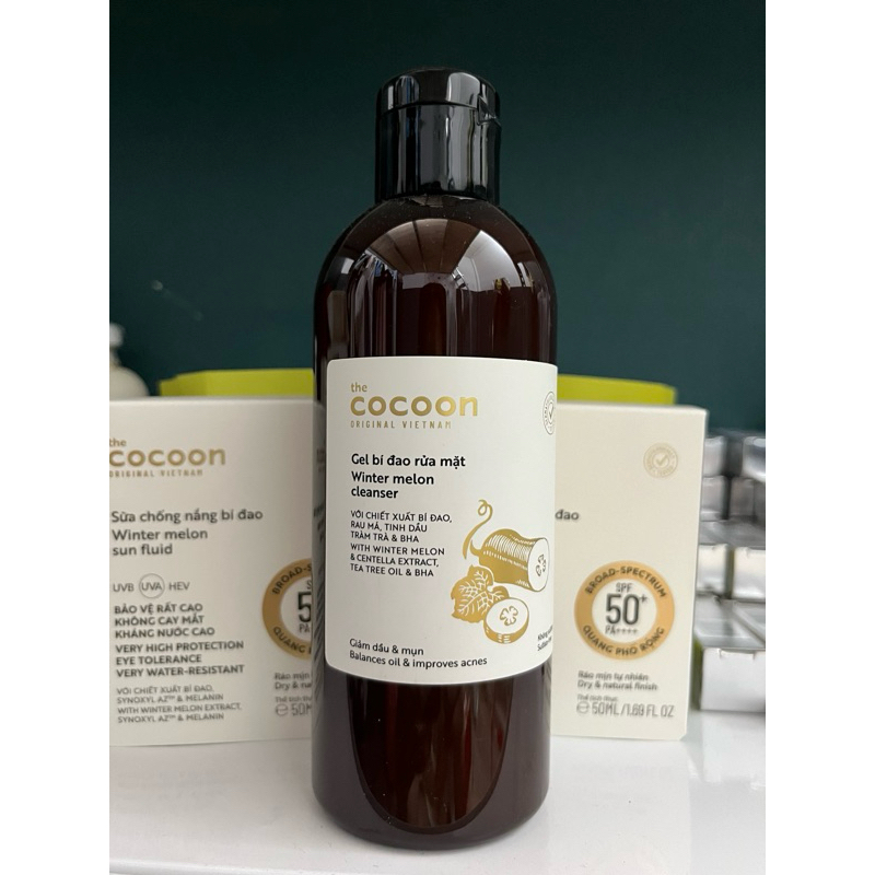 Gel bí đao rửa mặt Cocoon 310ml