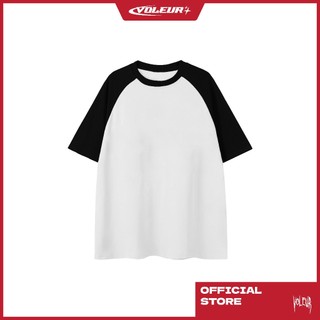 Áo thun raglan unisex - voleur , vải thun 2 chiều 99% cotton 250gsm