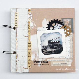 [CHẤT LƯỢNG KHÁC BIỆT] Scrapbook handmade album ảnh vintage quà tặng độc đáo, ý nghĩa | CHAT TƯ VẤN TRANG TRÍ TRỌN GÓI