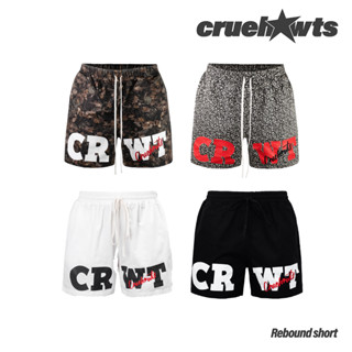 Quần short Cruehawts Rebound / Kaki Cotton Nhăn