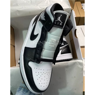 Giày Air Jordan 1 High Mid Black/White  ”Panda"   (Best Quality)
