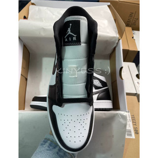Giày Air Jordan 1 High Mid Black/White  ”Panda"   (Best Quality)