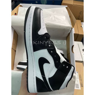 Giày Air Jordan 1 High Mid Black/White  ”Panda"   (Best Quality)