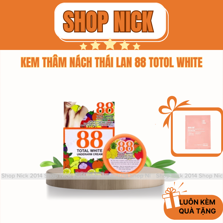 Kem Thâm Nách Thái Lan 88 Total White
