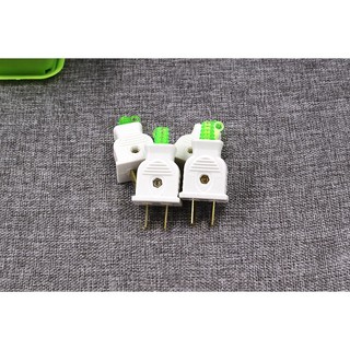 Phích Cắm Điện 2 Chấu Dẹp 10A 220V – Nhựa ABS Chịu Nhiệt, Tiếp Xúc Điện Tốt