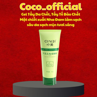Gel Tẩy Da Chết, Tẩy Tế Bào Chết Mặt chiết xuất Nha Đam làm sạch sâu da sạch mịn tươi sáng