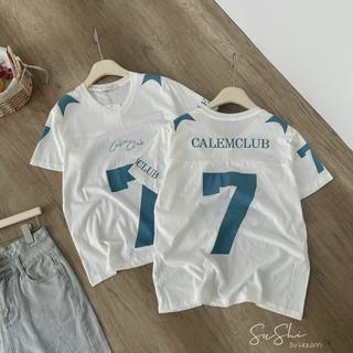 Áo phông giấy cổ tim số 7