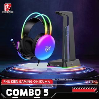 Combo Onikuma Gaming 5