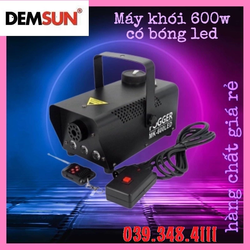 máy tạo khói 600w led