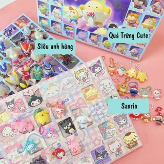 Hộp quà bất ngờ Hidden box 40 món - Blind Box móc khóa cho bé nhiều chủ đề