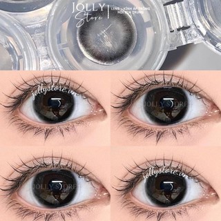 Lens cận 105 black 14.2mm kính áp tròng jolly eyes