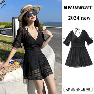 Đồ Bơi Nữ Bikini Đi Biển Kín Đáo Giấu Bụng Bigsize Cho Người Béo Mập (T015) - HÀNG QUẢNG CHÂU