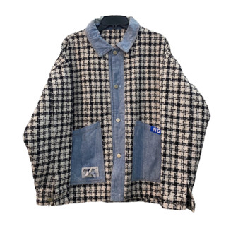 Áo khoác dạ tweed 2hand hàng tuyển