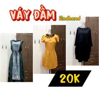 Váy/ đầm nữ nhiều kiểu đồng giá 20k - hàng thùng hàng si
