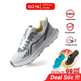 Giày thể thao chạy bộ nam nữ Goya Eurus năm 2024 màu xám v1