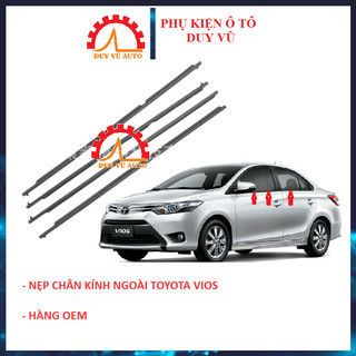 Toyota vios nẹp cao su chân kính ngoài toyota vios đời 2003-2006 2008-2013 2014-2017