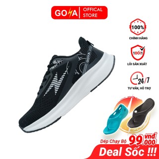 Giày thể thao Sneaker nữ Goya GY232 năm 2024 màu đen trắng