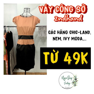 [Hàng 2ndhand] VÁY CÔNG SỞ NHIỀU KIỂU CÁC HÃNG nổi tiếng đẹp tuyển chọn