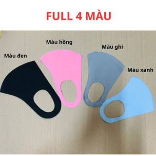 10 Khẩu trang vải su (Poly 2 da) cao cấp