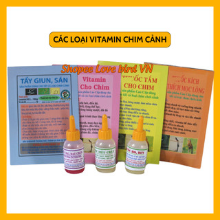 Vitamin tổng hợp cho chim cảnh - Vitamin các loại cho chim cảnh
