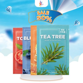 Mặt nạ dưỡng da 21ml | the saem natural mask sheet