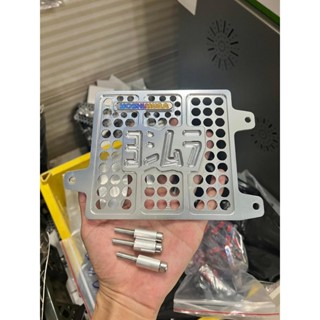 Che két nước Vario 125 -150 - 160, AB 2013-2024 Click Lead125 mẫu Yoshimura tem titan (3 lỗ ốc) phụ kiện xe máy