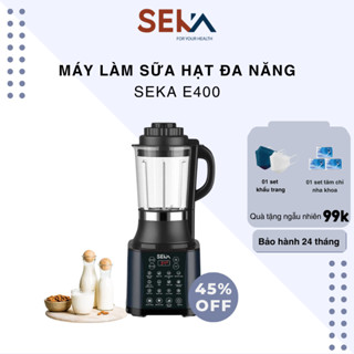 Máy Làm Sữa Hạt Đa Năng GORUN-SEKA E400 14 in1, Máy Làm Sữa Đậu Nành Chính Hãng. Bảo Hành 12 Tháng.
