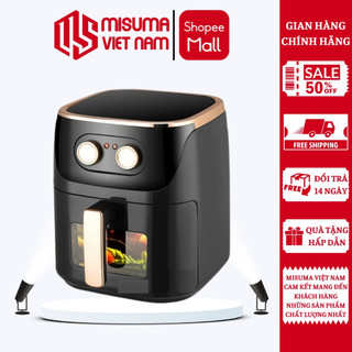 Nồi chiên không dầu Misuma-7 lít, 10 lít, 12 lít, 15 lít dung tích lớn chiên nướng đa năng tiện lợi