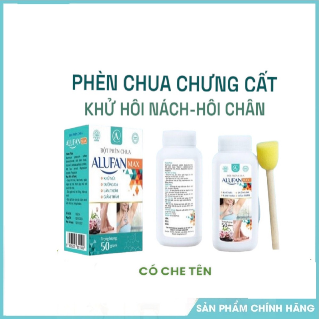 Bột Phèn Chua ALUFAN Max, ALUFAM + (100gram)