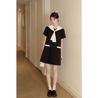 Đầm váy mini nữ dáng babydoll Lani dress cổ thuỷ thủ nhẹ nhàng basic by Khales