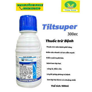 Thuốc trị bệnh nấm hồng trên Mai, Đốm lá , rỉ sắt trên cây cảnh, hoa hồng Tilt super 300EC - tilt super