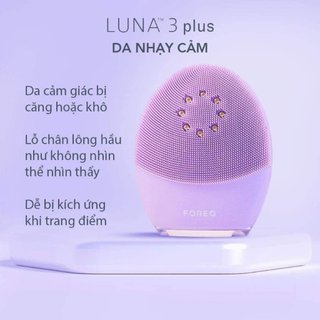 (CHÍNH HÃNG)-(Hỗ Trợ Bảo Hành) Máy Rửa Mặt F.OREO Luna 3 Plus, Luna 4 Plus