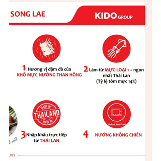 SNACK MỰC THÁI LAN SONGLAE