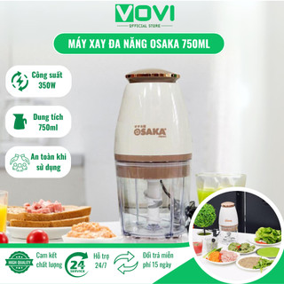 Máy Xay Thịt OSAKA, Máy Xay Thực Phẩm, Máy Xay Đa Năng Dung Tích 750ml Công Nghệ Nhật Bản
