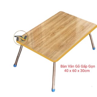  Bàn Học Sinh  Sinh Viên Ngồi Bệt Vân Gỗ Cao Cấp Gấp Xếp Gọn Gàng  KT : 40 x 60 x 30cm : 🆕🚛 MIỄN PHÍ SHIP🆓 