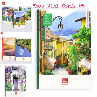 Vở kẻ ngang 200tr Hồng Hà sao mai mẫu mới