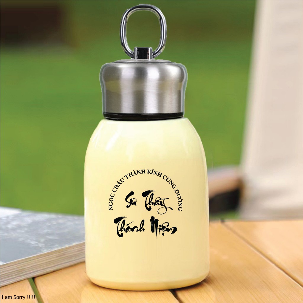 [ Miễn Phí Khắc Tên] Bình Giữ nhiêt Zwilling tiện lợi inox 304 cao cấp - có quai xách 300ml | BigBuy360 - bigbuy360.vn