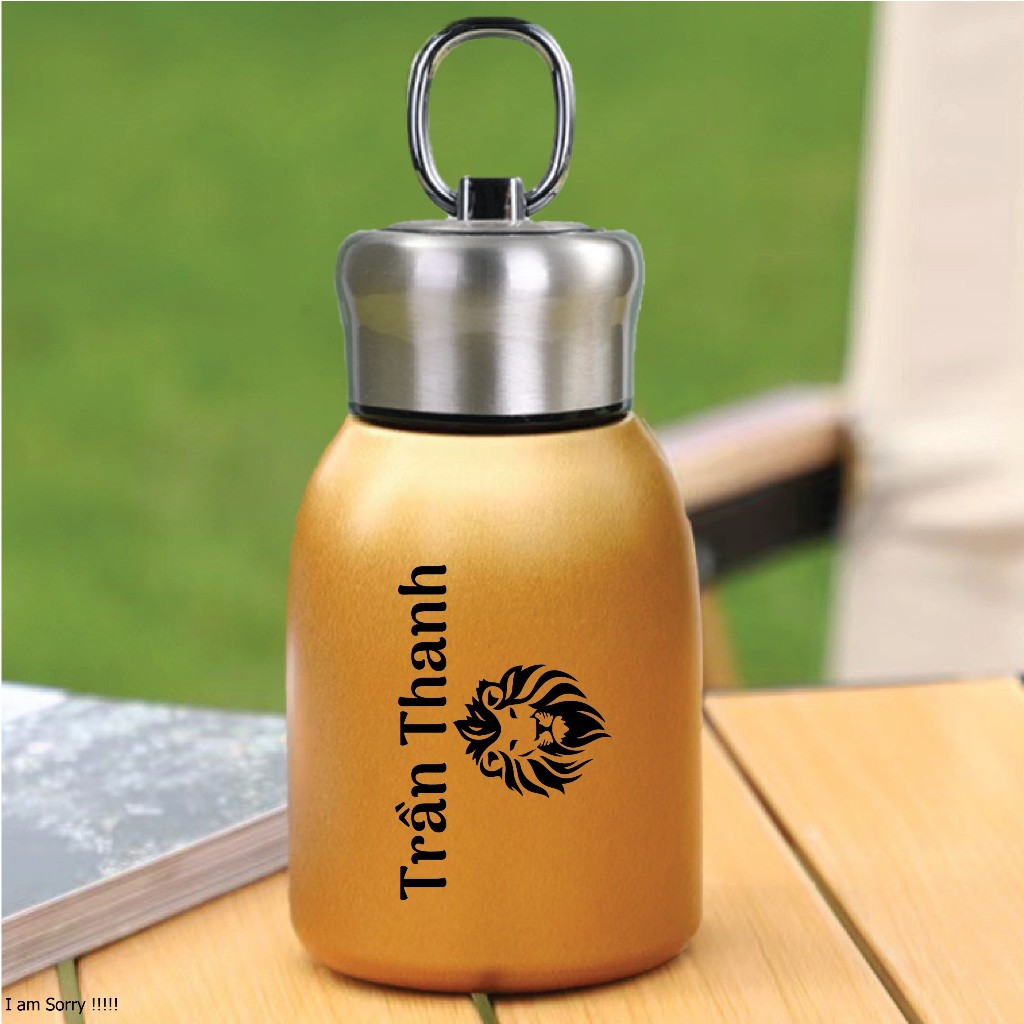 [ Miễn Phí Khắc Tên] Bình Giữ nhiêt Zwilling tiện lợi inox 304 cao cấp - có quai xách 300ml | BigBuy360 - bigbuy360.vn